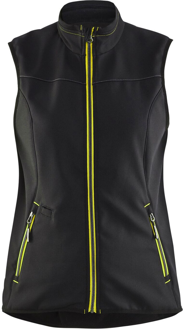 Blakläder Damen Softshellweste 3851 schwarz/gelb