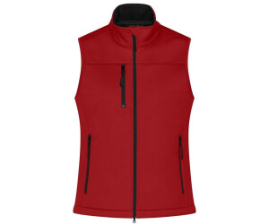 James & Nicholson Damen Softshellweste JN1169 red