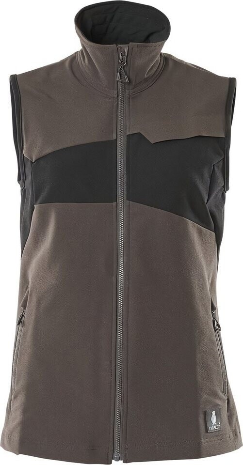 Mascot Workwear Damen Stretch-Arbeitsweste ACCELERATE dunkelanthrazit/schwarz