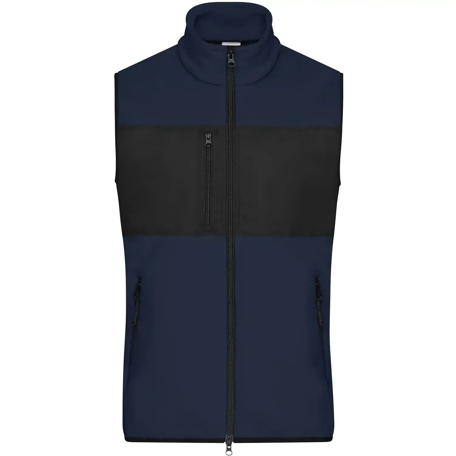 James & Nicholson Fleeceweste JN1310 navy/black
