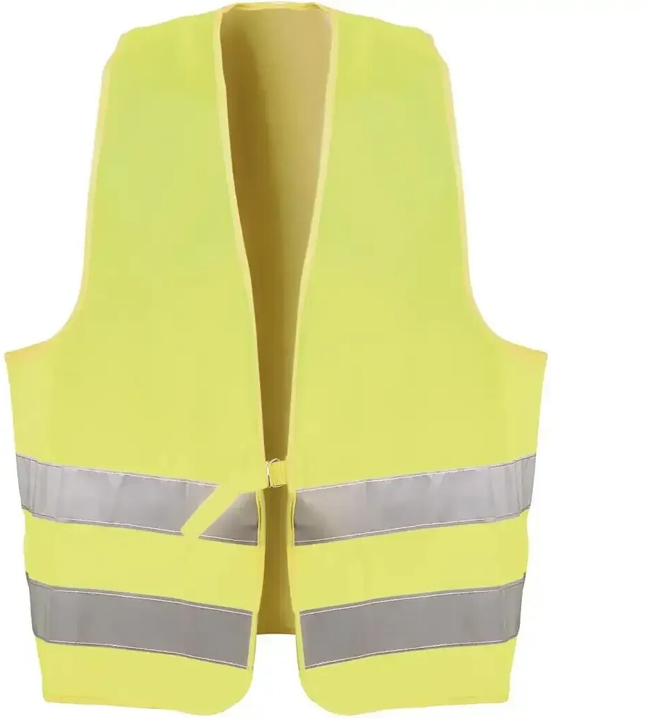 Basics Mischgewebe-Warnweste BASIC Kl. 2 gelb