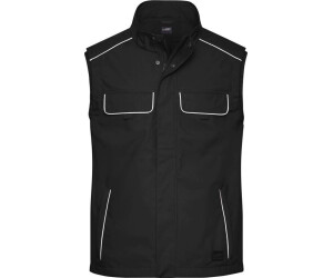 James & Nicholson Softshell Light Weste JN881 black