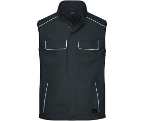 James & Nicholson Softshell Light Weste JN881 carbon