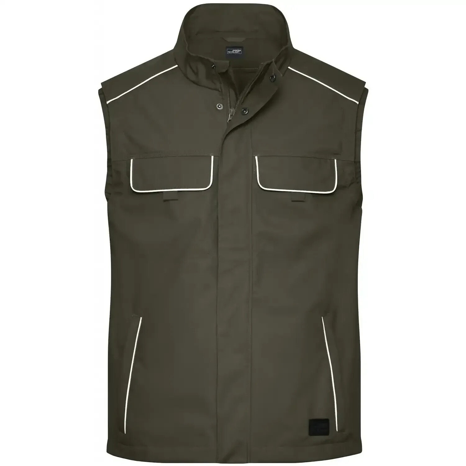 James & Nicholson Softshell Light Weste JN881 olive
