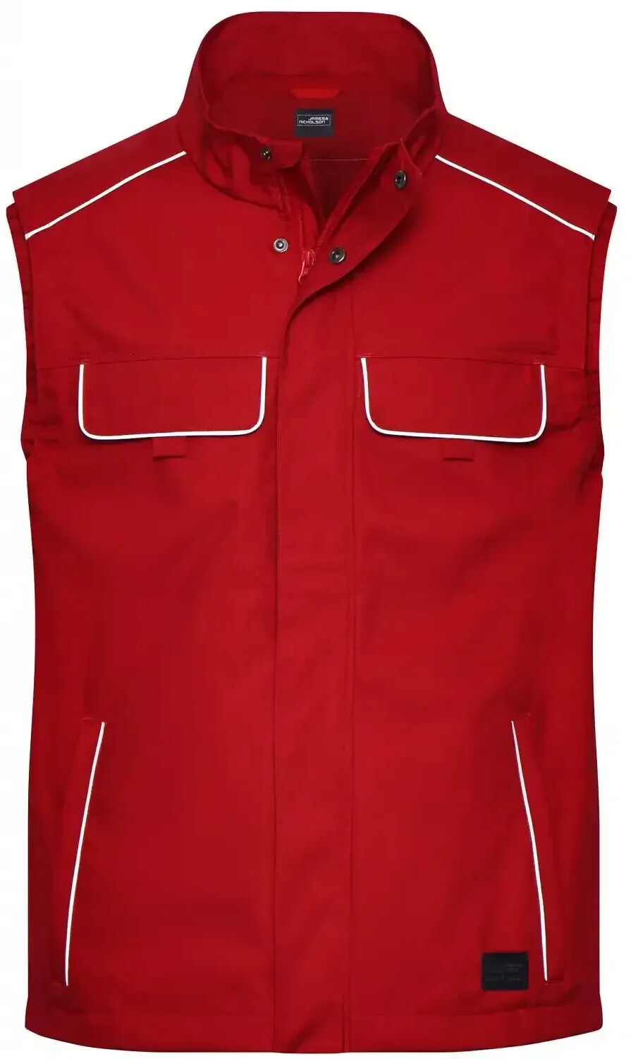 James & Nicholson Softshell Light Weste JN881 red