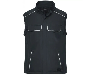 James & Nicholson Softshell Weste JN883 carbon