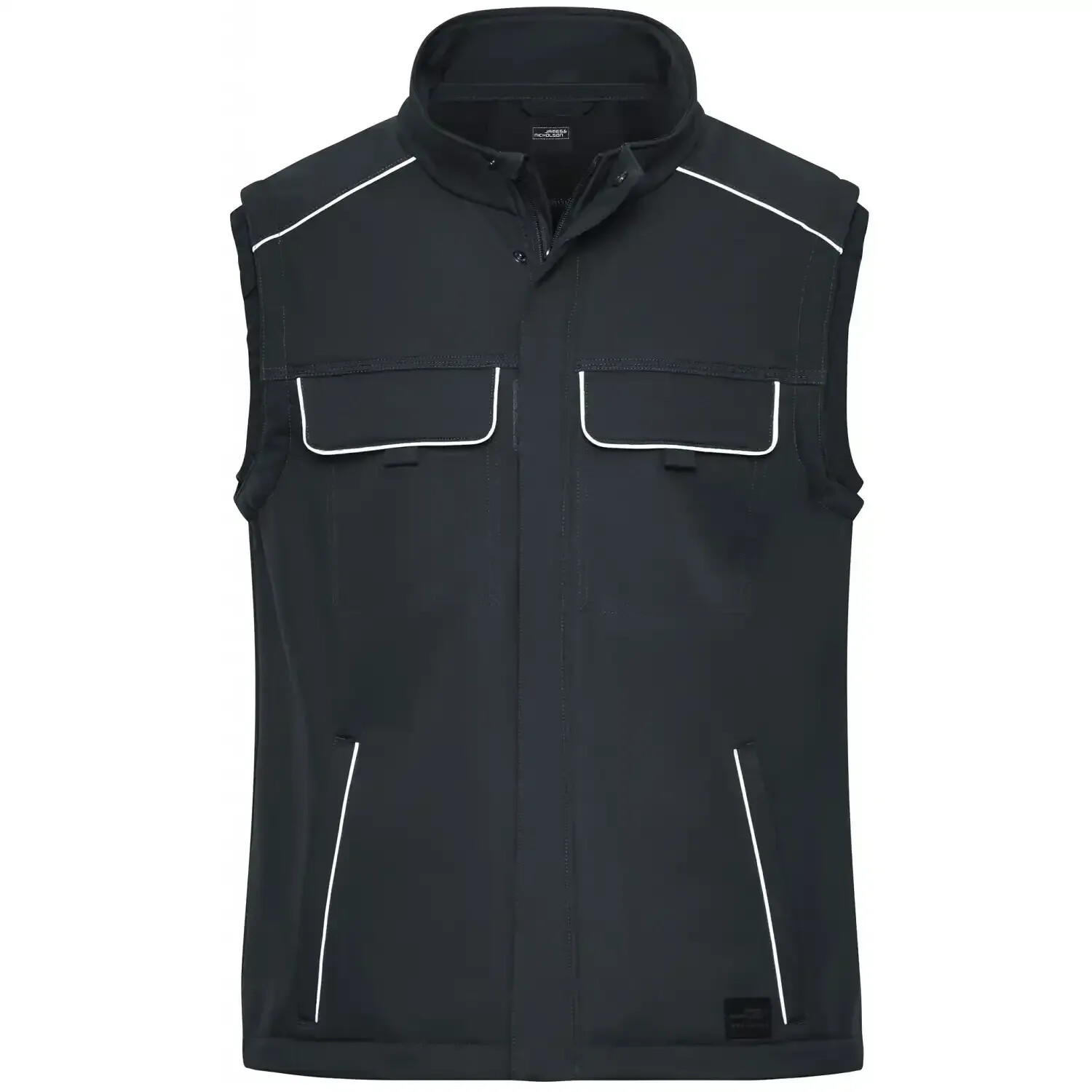 James & Nicholson Softshell Weste JN883 carbon