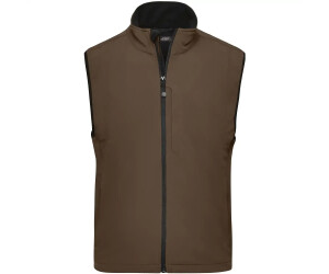James & Nicholson Softshellweste JN136 brown