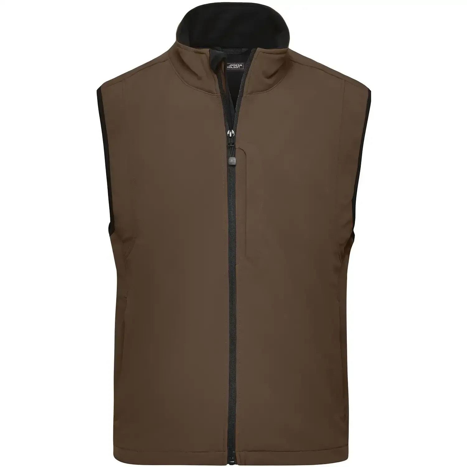 James & Nicholson Softshellweste JN136 brown