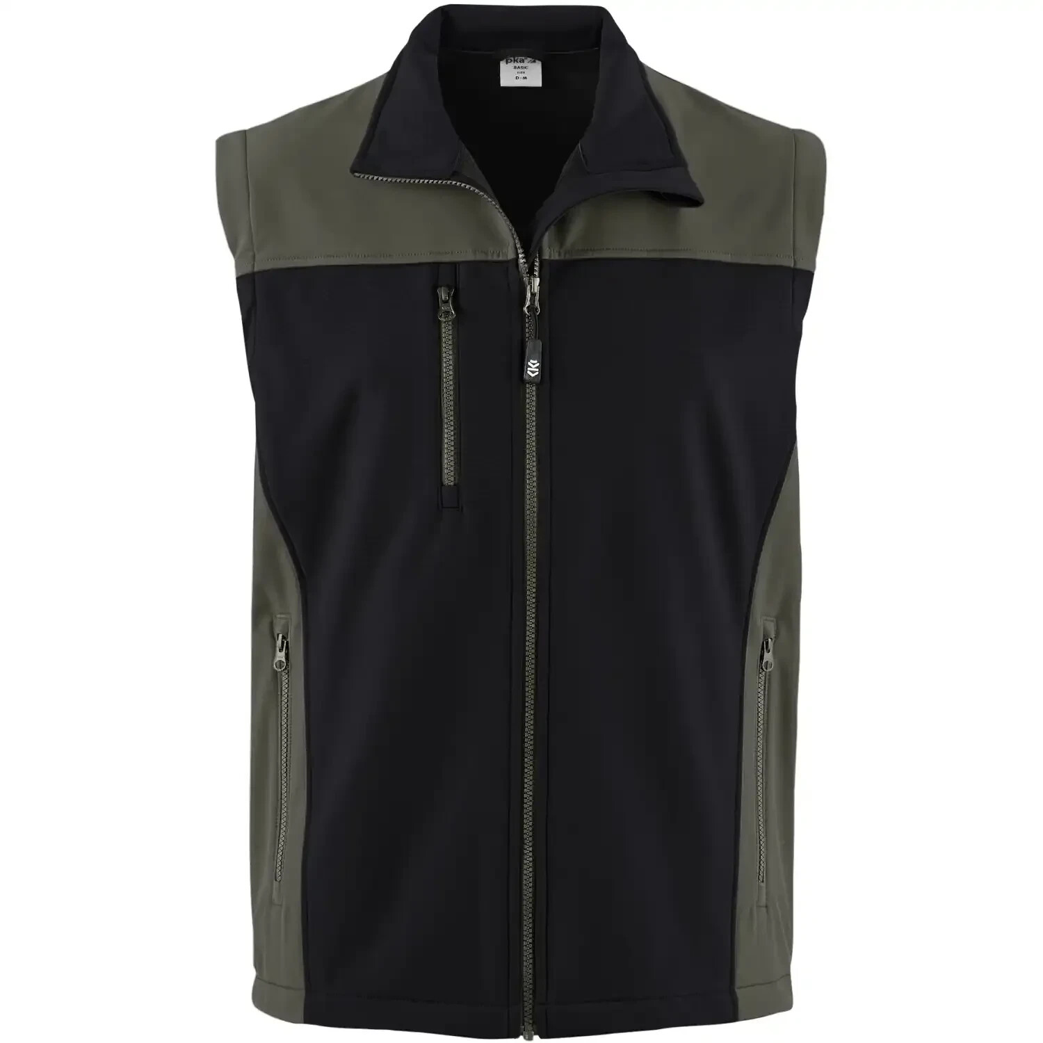 PKA Softshellweste BASIC oliv/schwarz