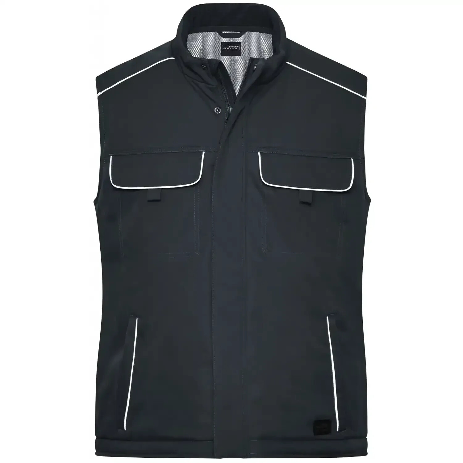 James & Nicholson Softshellweste JN885 carbon