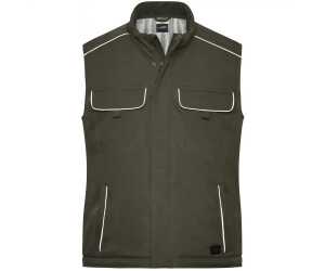 James & Nicholson Softshellweste JN885 olive