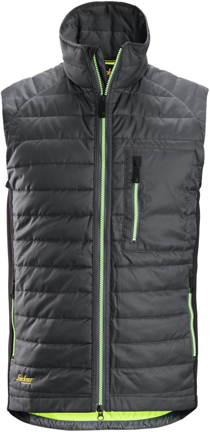 Snickers Steppweste 37.5® 4512 AllroundWork Stahlgrau/schwarz