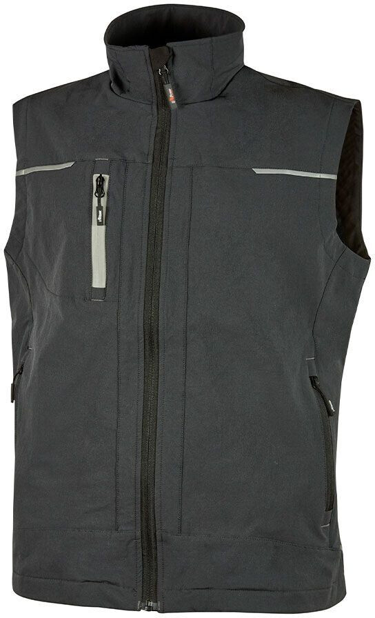 U-Power Stretch Weste SATURN Performance asphalt grey