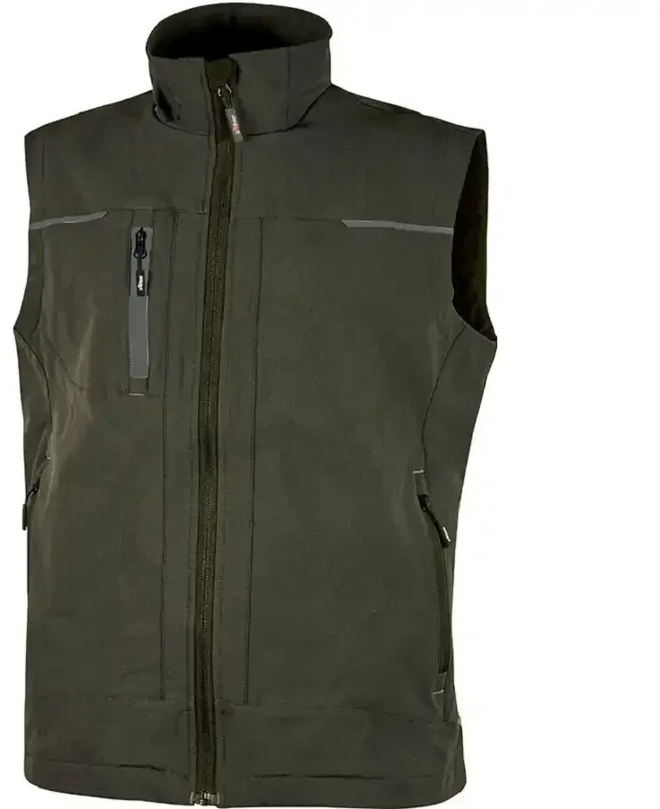 U-Power Stretch Weste SATURN Performance dark green