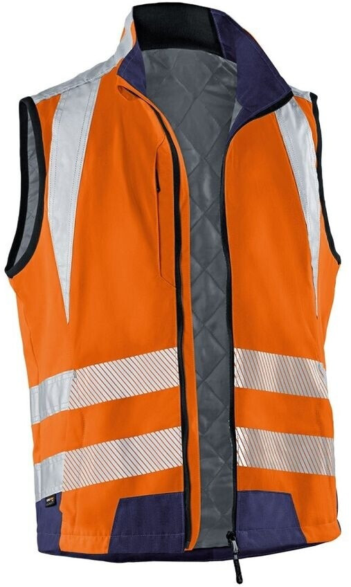 Kübler Warnschutz-Weste REFLECTIQ orange/marine