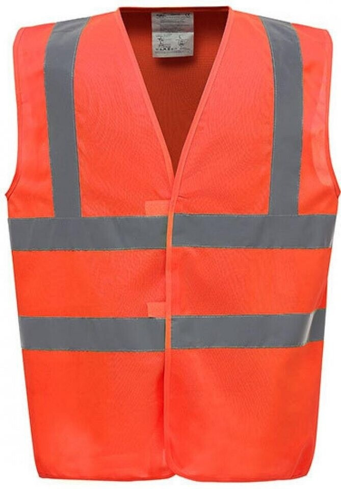 Yoko Warnschutz-Weste High-Vis 2-Bands YK100 Orange