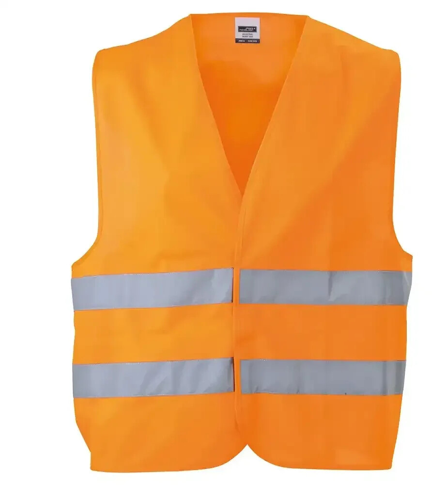 James & Nicholson Warnweste Kl. 2 JN815 fluorescent-orange Einheitsgröße