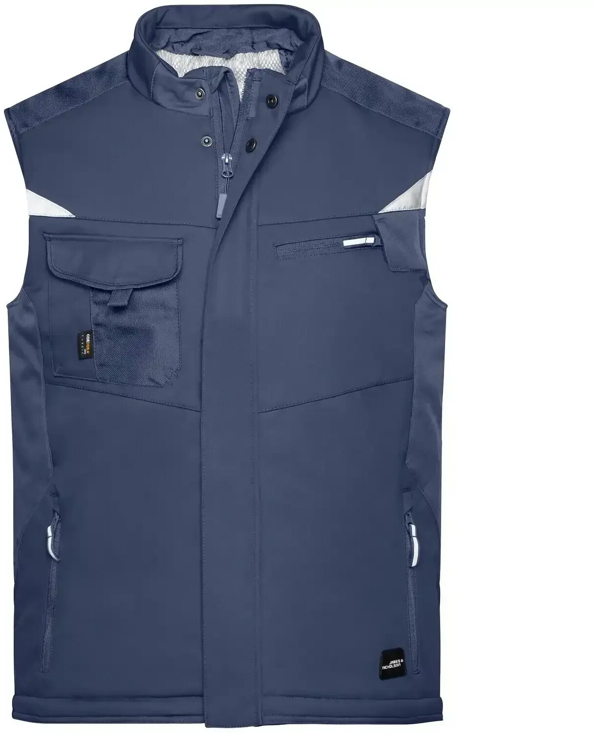 James & Nicholson Winter Softshellweste JN825 navy/navy