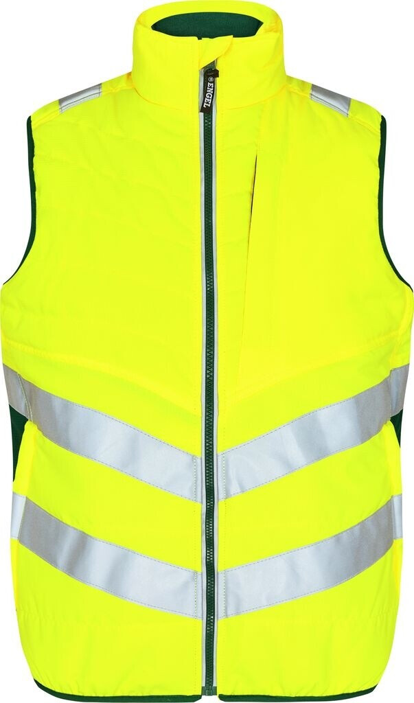 ENGEL Zip-In Warnschutz Steppweste 5159-158 Safety Kl. 1 gelb/grün