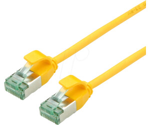 Roline U/FTP Patchkabel Kat.6A/Kl.EA Slim gelb 2m FTP (21.45.3325)