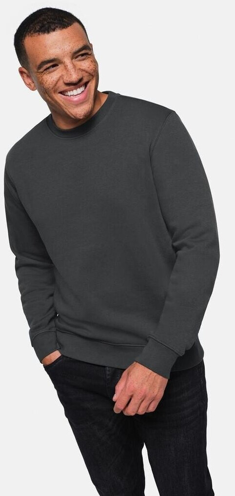 Hakro Bio Sweatshirt 570 GOTS karbongrau