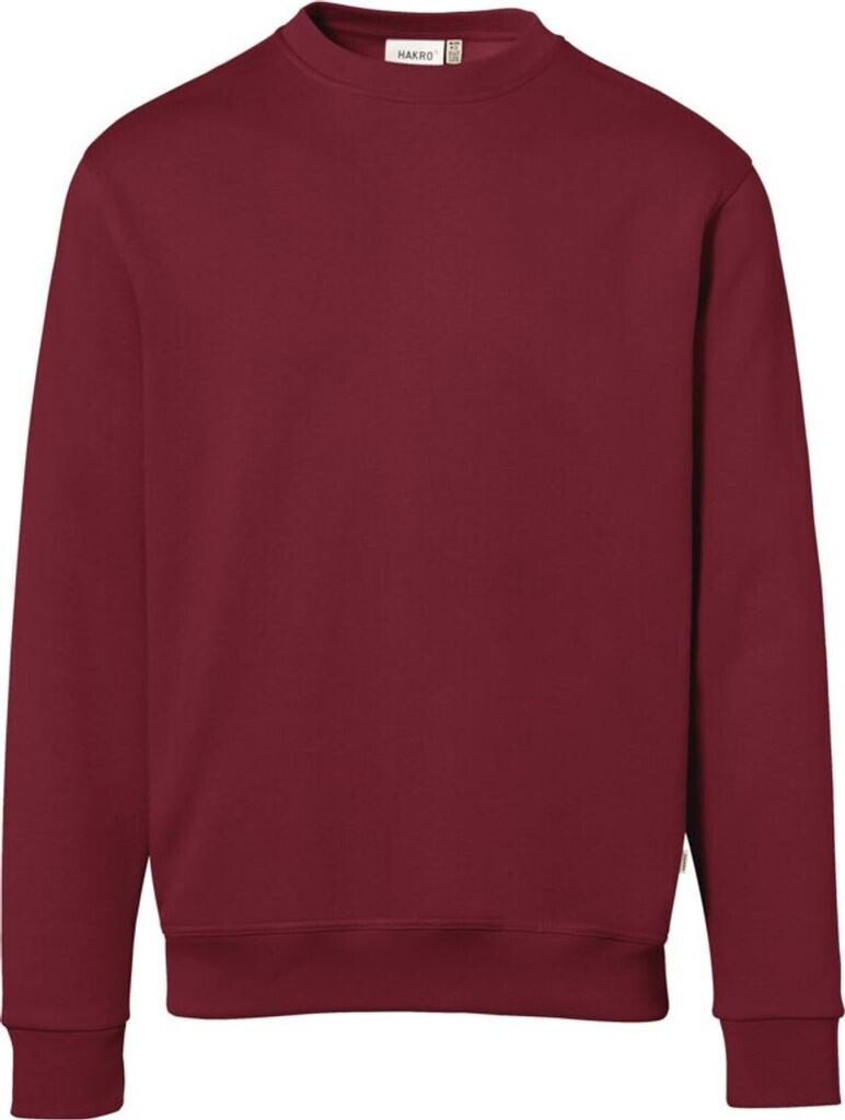 Hakro Bio Sweatshirt 570 GOTS weinrot