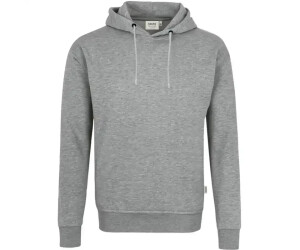 Hakro Kapuzen-Sweatshirt GOTS 560 grau-meliert