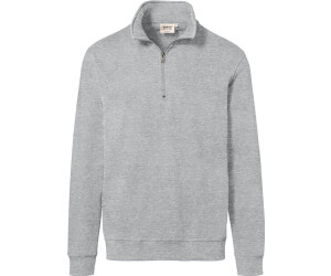 Hakro Zipweat-Shirt Premium 451 ash-meliert