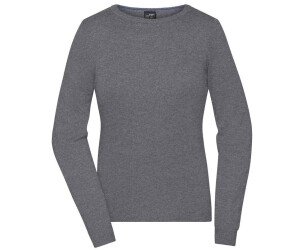 James & Nicholson Damen Pullover JN1313 grey-heather