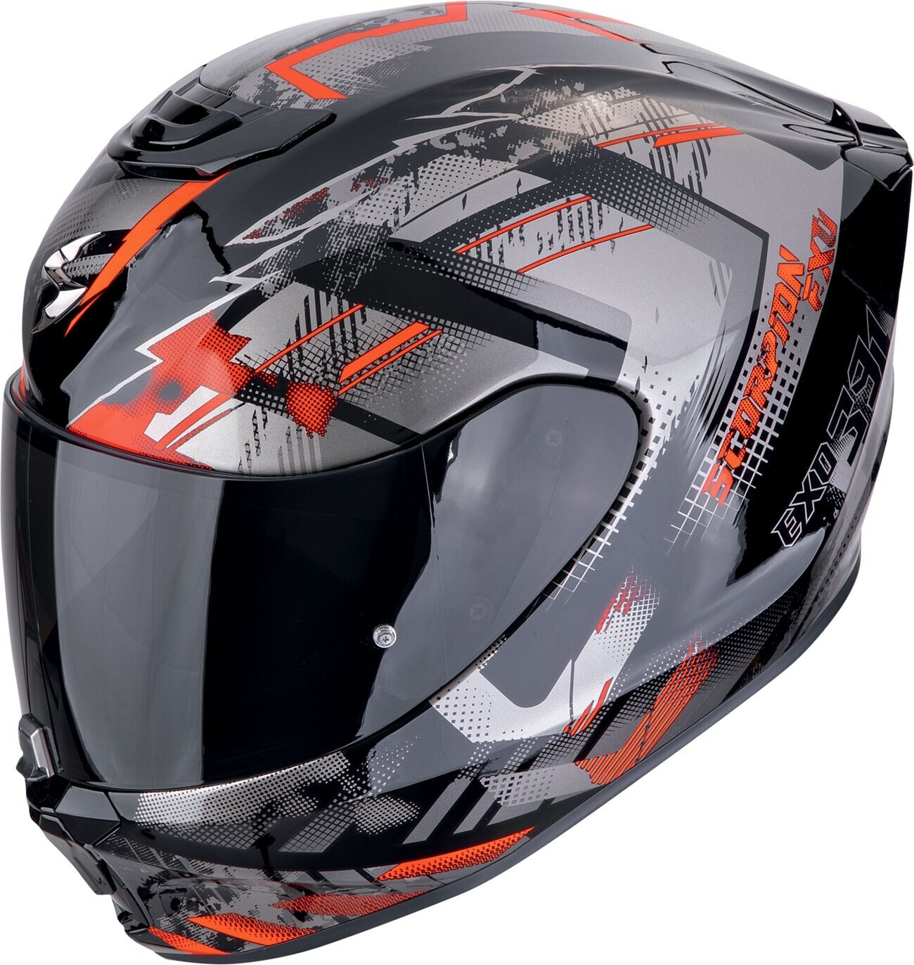 Scorpion Exo 391 Clutter noir/gris/rouge
