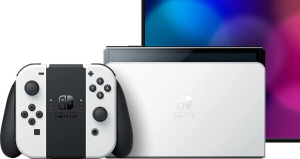 Nintendo Switch (OLED-Modell) weiß (Asia-Import), Bild 4