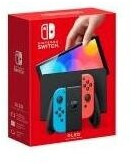 Nintendo Switch (OLED-Modell) neon-blau/neon-rot (Asia-Import)