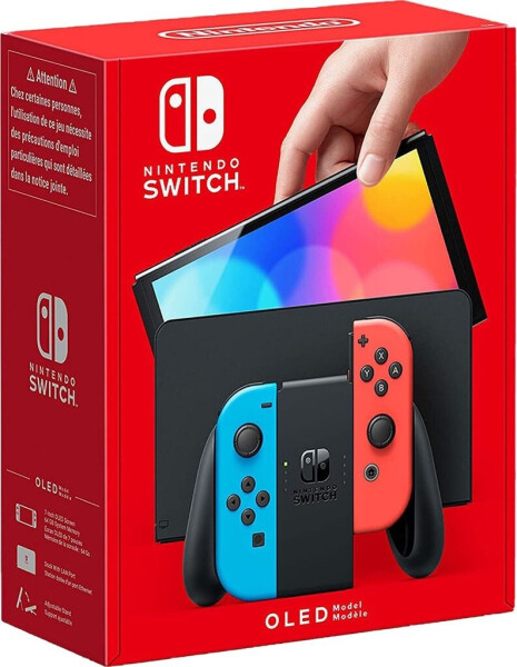 Nintendo Switch (OLED-Modell) neon-blau/neon-rot (Asia-Import), Bild 3