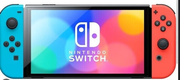 Nintendo Switch (OLED-Modell) neon-blau/neon-rot (Asia-Import), Bild 6