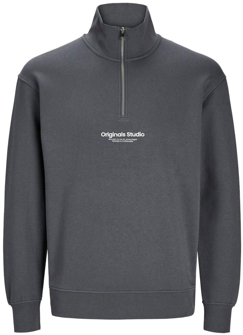 Jack & Jones Vesterbro 1/2 Zip Sweatshirt (12241777) irongate
