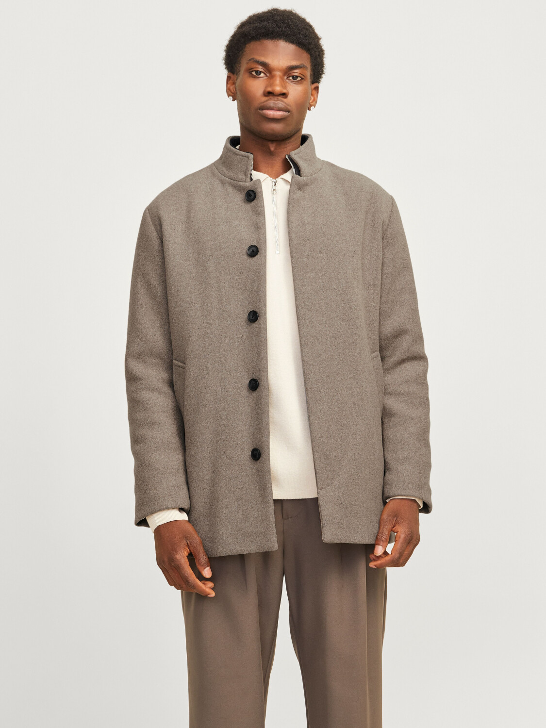 Jack & Jones Jjeharrison Wool Blend Jacket Sn (12258674) greige ab 80,99 €  | Preisvergleich bei idealo.de