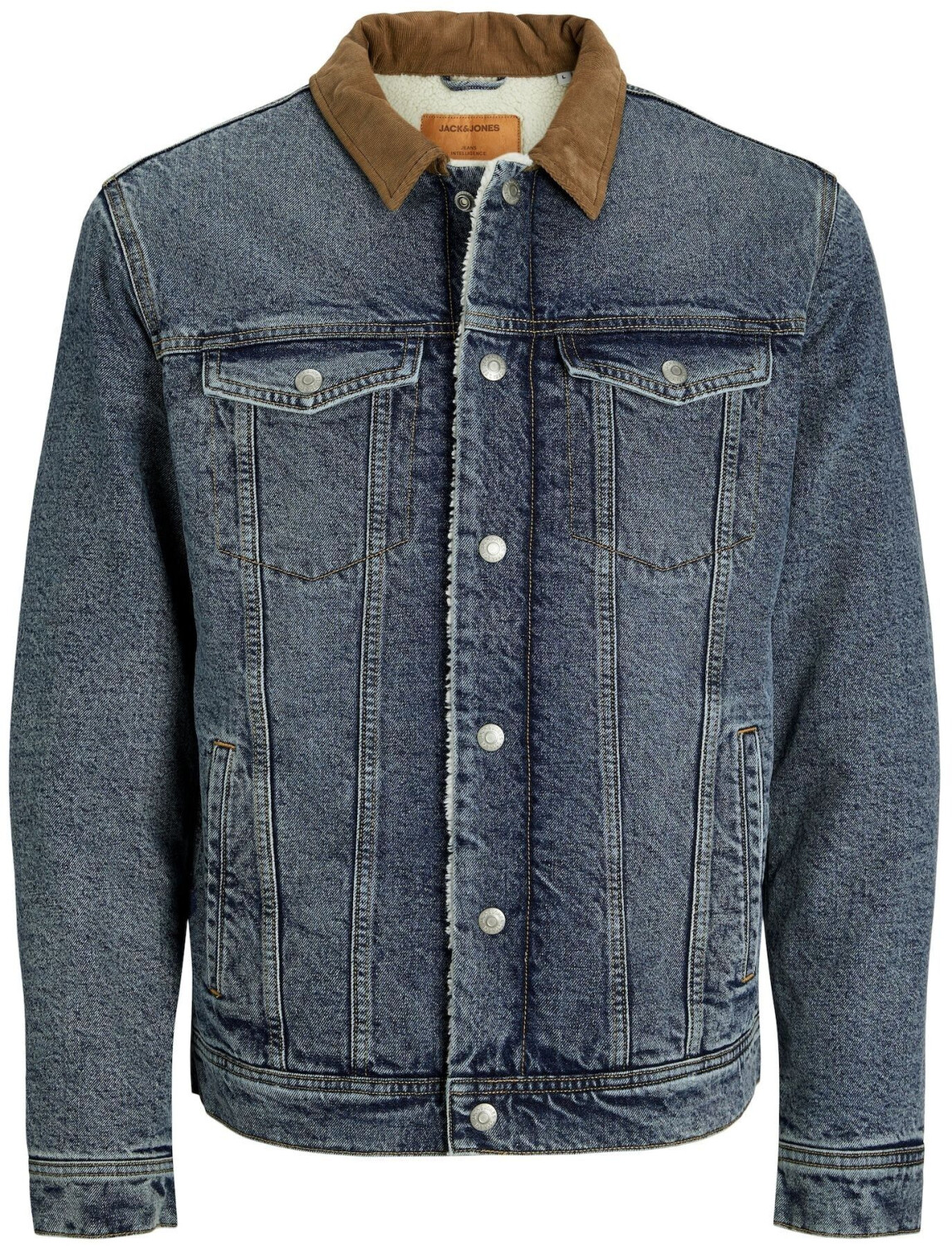 Jack & Jones Jjijean Jjjacket W Sherpa Wi 200 Sn (12259201) blue denim