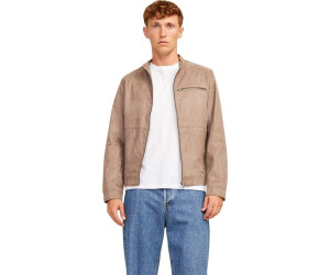 JACK & JONES Giacca Da Motociclista Uomo – Jjedylan Noos – Regular Fit – 100% Poliestere – Ideale Per Mezza Stagione