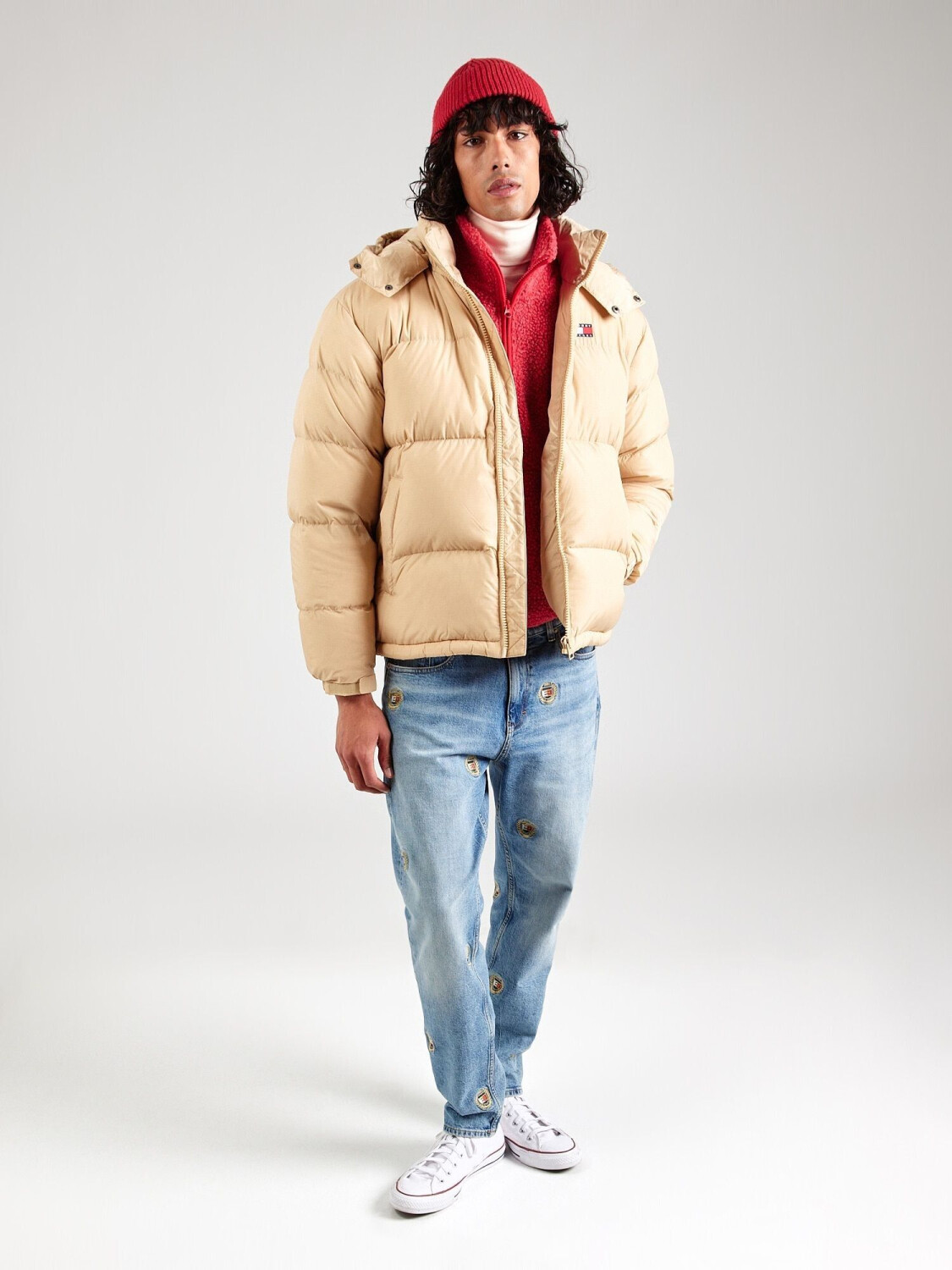 Gold tommy hilfiger jacket discount
