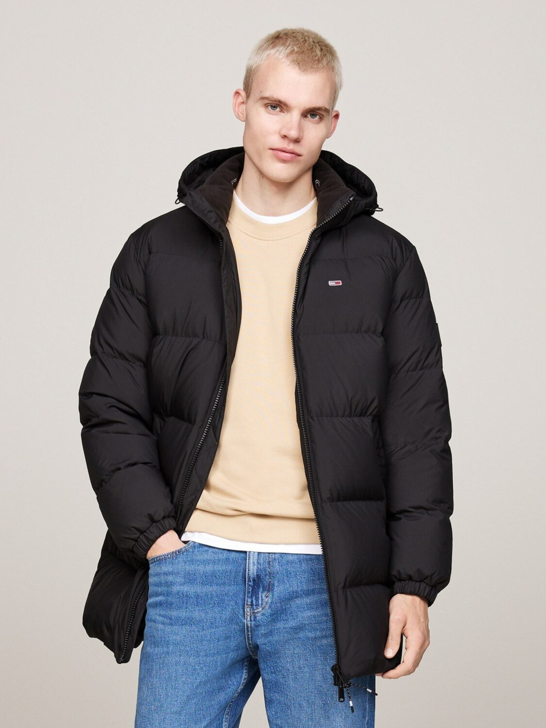 Buy Tommy Hilfiger Down Hooded Casual Puffer Jacket (DM0DM20466