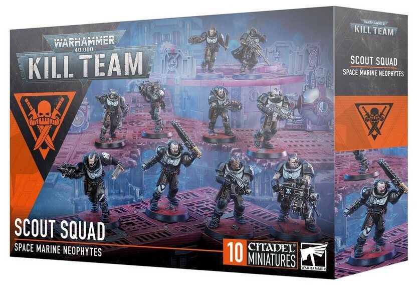Games Workshop Warhammer 40.000 Kill Team: Scout Squad Space Marine Neophytes