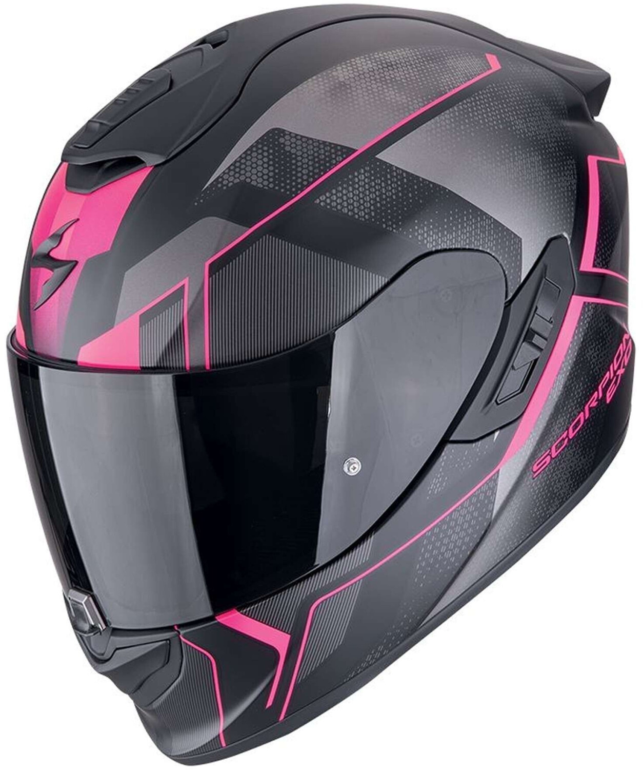 Scorpion Exo 1400 Evo 2 Air Intensio mat noir/gris/rose