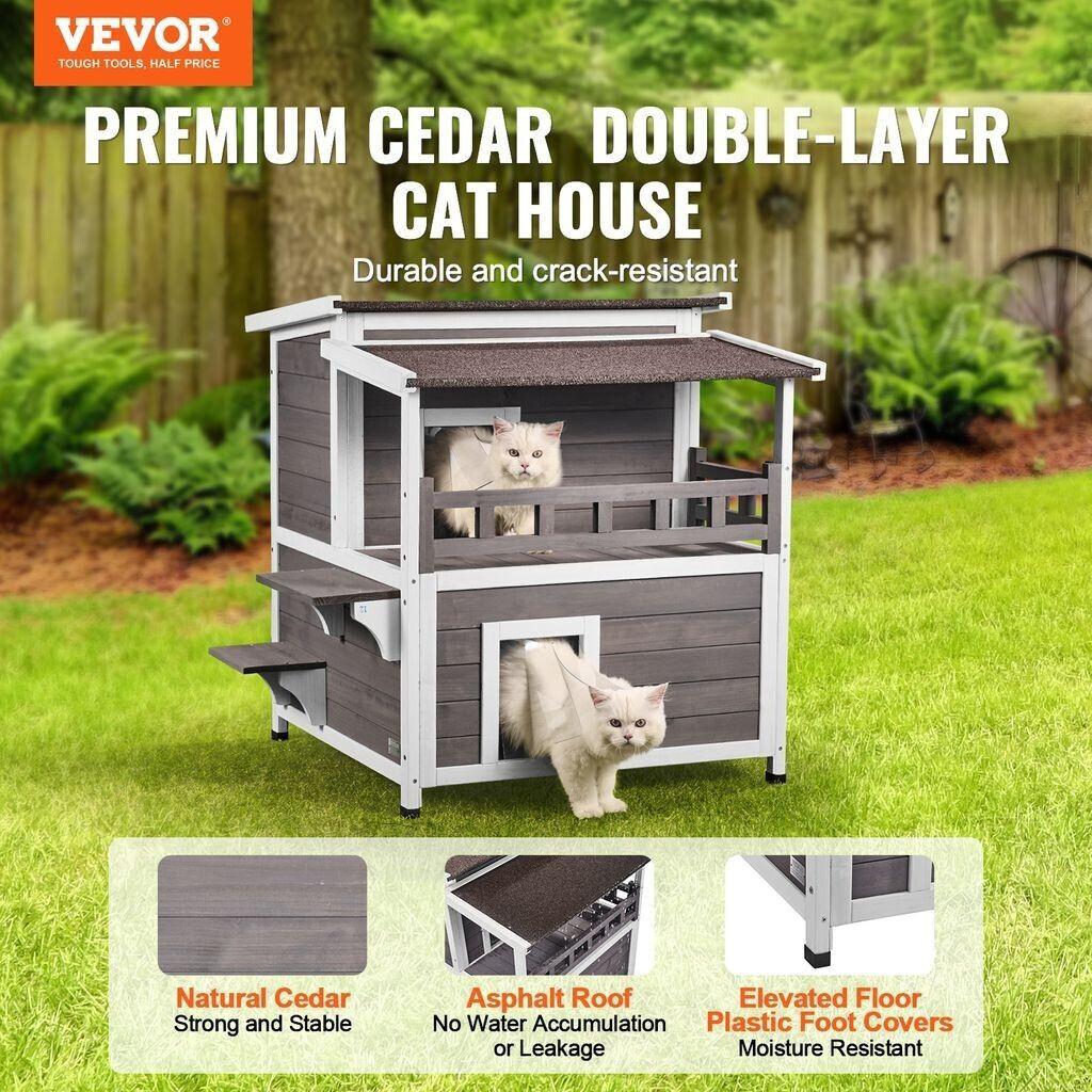 VEVOR Maison pour chat VEVOR Maison pour chat