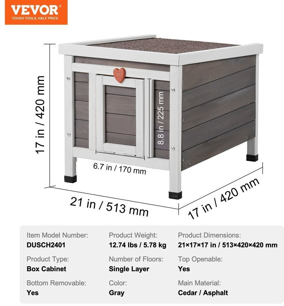 VEVOR Maison pour chat VEVOR Maison pour chat
