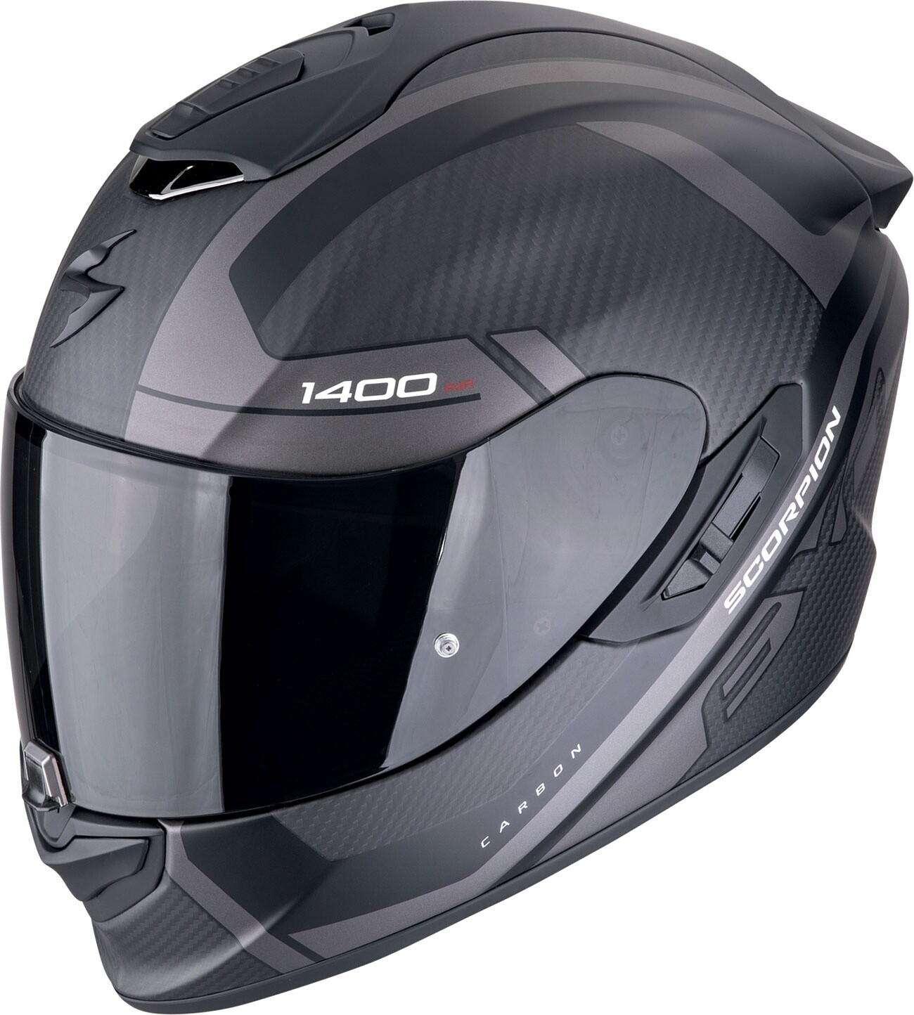 Scorpion Exo-1400 Evo II Carbon Air Enko mat noir/argent
