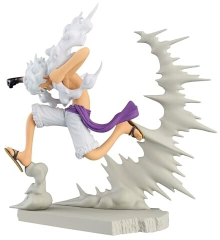 Figurine Banpresto One Piece Monkey D. Luffy Senkozekkei 8 Cm – Collection Officielle Anime