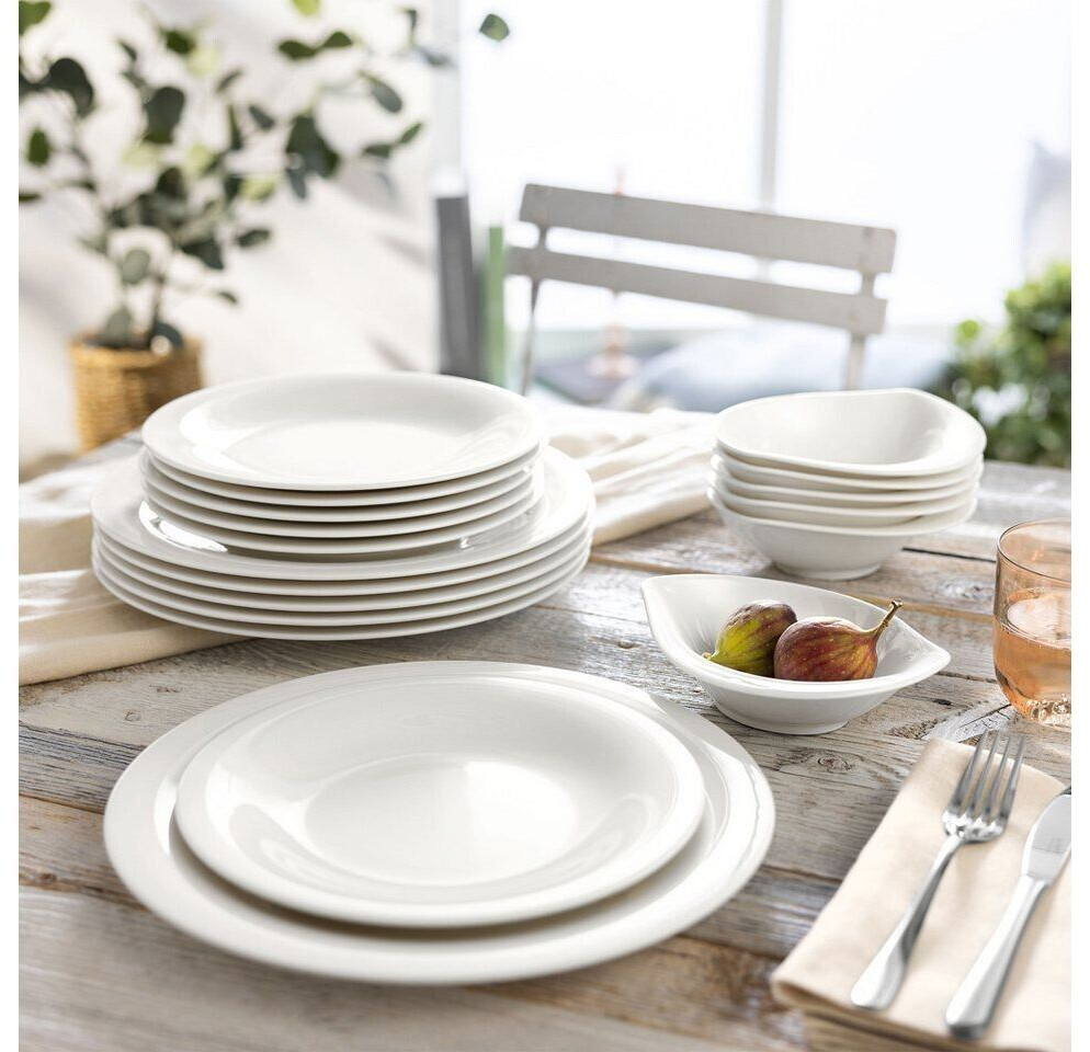 White dinner sets discount