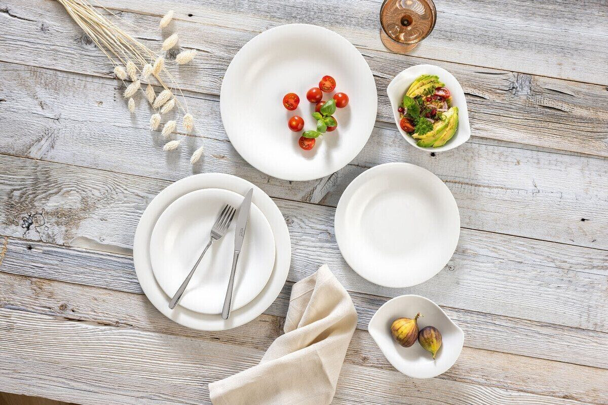 White dinner sets outlet
