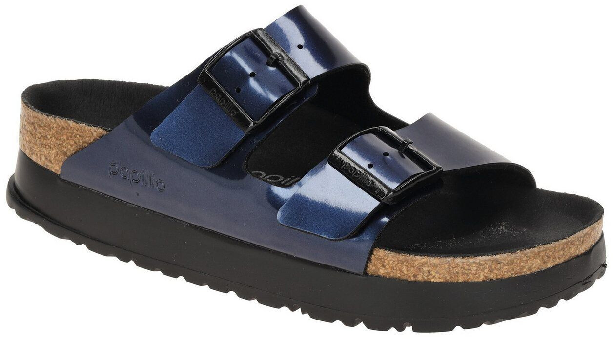 Birkenstock Papillio Arizona PAP Flex Platform Steel Dark Blue Damen ab 109 50 Preisvergleich bei idealo